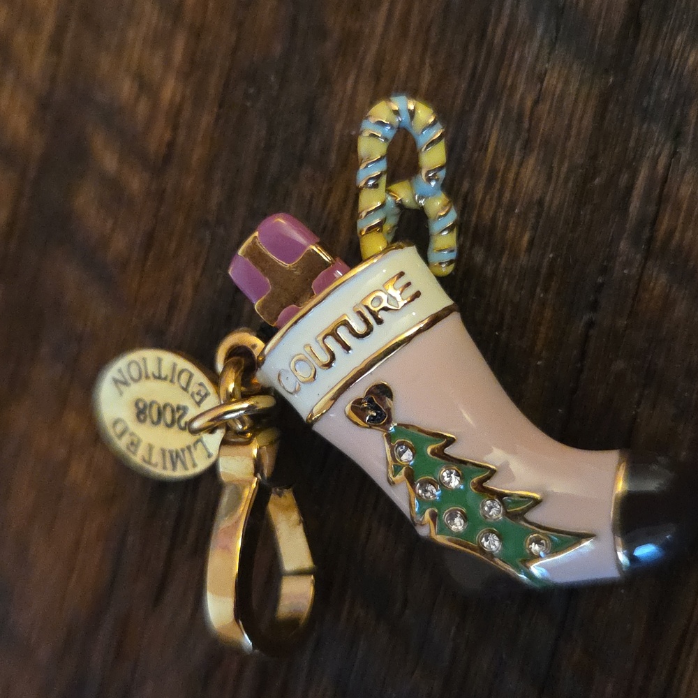 2008 Juicy Couture Limited Edition Pink Stocking - Picture 3 of 3